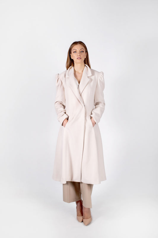 Cappotto monopetto donna